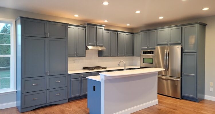 Painted Kitchen Cabinets, Refinished Kitchen Cabinets