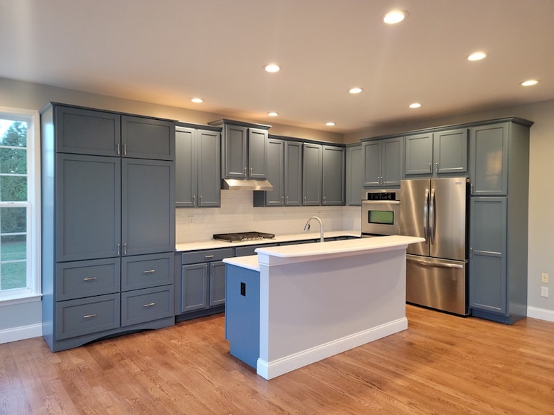 Painted Kitchen Cabinets, Refinished Kitchen Cabinets